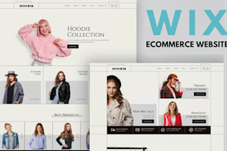 build wix site design wix ecommerce website, fix wix online store with booking