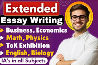 do ib extended essays, tok exhibitions, business, economics, math ia sl hl ee