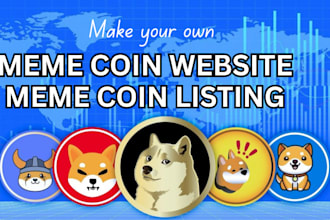 create solana meme coin website, solana meme coin and list on raydium