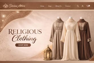 religious clothing shopify store religious wear shopify store modest wear store