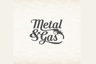 design metal gas vintage cars reclaimed furniture logo