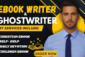 ghostwrite nonfiction ebook christian ebooks self help book ebook writer