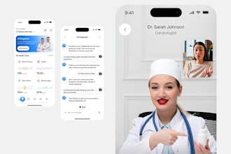 develop doctor app, telemedicine website, healthcare website, telemedicine app