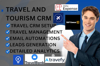 setup automation travel crm travelmax wetravel travelperk expensify  travefy