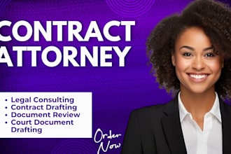 provide expert legal consulting and draft legal documents