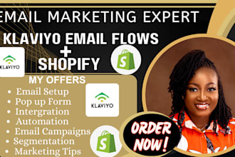 do shopify email marketing, email template design, klaviyo email flows