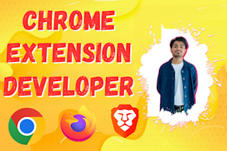 develop, modify or fix your chrome extension professionally