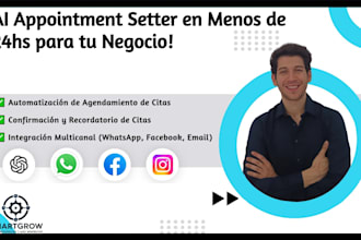 desarrollaré un agente de ia appointment setter con chatgpt
