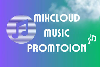 create ads to promote your mixcloud for track and album