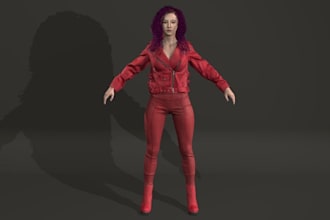 repair 3d metahuman model, erotic character, nsfw animate, vfx, car model, rig
