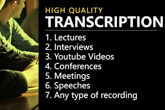 do video and audio transcription fast
