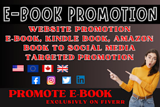 promote your website amazon kindle books ebook book or link