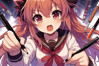 draw anime characters or fan art