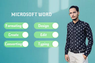 create, edit and format microsoft word document
