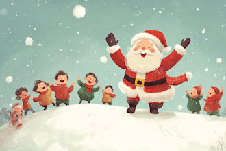 draw greeting card for christmas for your family and friends