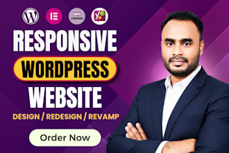 design wordpress website, redesign, revamp, or clone wordpress website