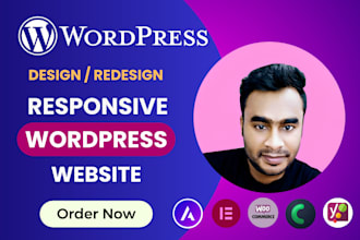 design, redesign, clone, copy, or revamp wordpress website