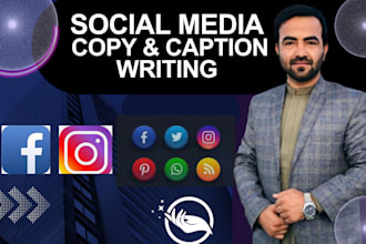 write advanced social media copy and captions for your brand
