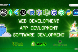 build, rebuild web and app expert development