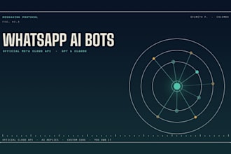 build a whatsapp chatbot and ai customer support bot with whatsapp api