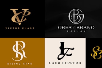 do luxury minimalist monogram logo