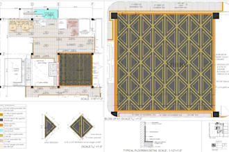 draw 2d architectural shop drawings, with autocad