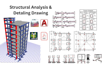 do 2d drawings for civil and structural engineering projects