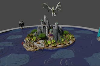 build a minecraft server hub, lobby, spawn, bedwars or skywars map