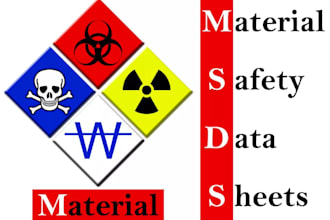 prepare safety data sheets for amazon and other products