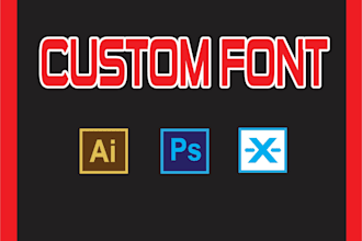 design a font system for your brand
