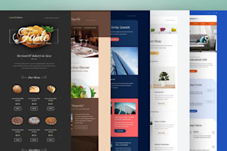design responsive HTML email template or psd, xd figma to html email template
