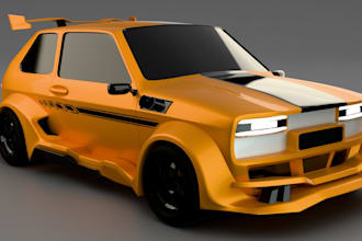 create realistic 3d vehicle models in blender