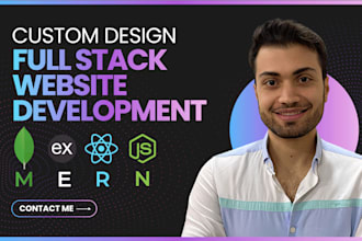 create build, rebuild custom full stack website development