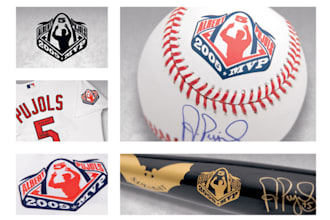 do sports basketball baseball golf logo design for you