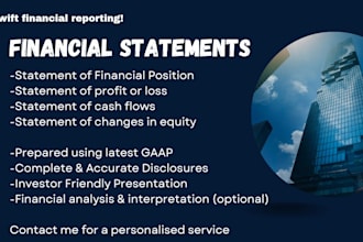 prepare financial statements using us gaap