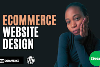 design ecommerce store and online webshop using woocommerce wordpress