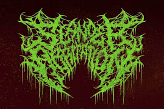 death metal, black metal, deathcore, emblem, band logo