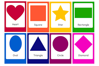 design custom flashcards for early years and montessori education