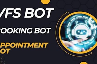 create appointment bot, vfs booking appointment bot, vfs, vfs appointment bot