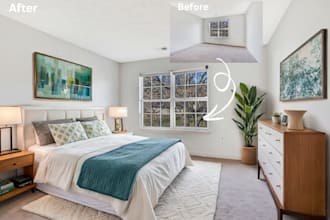 enhance and virtual stage your real estate listing in 8hr