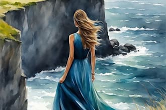 paint renaissance art oil painting portrait