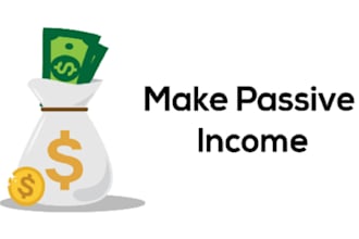 create passive income shopify dropshipping  store or shopify website