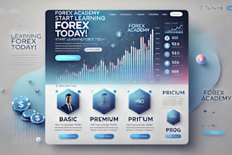 create an online trading community page