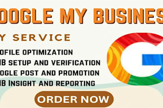set up a verified google my business for all types of businesses