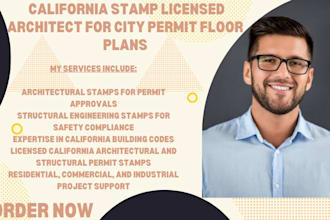do california licensed architecture structural engineer permit stamp ca stam
