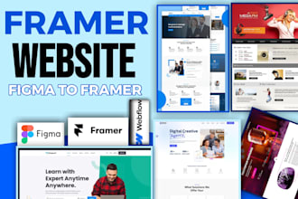 design framer website landing page figma to framer fix framer website issues seo