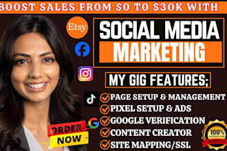 setup instagram shop, facebook shop tiktok shop creation affiliate marketing