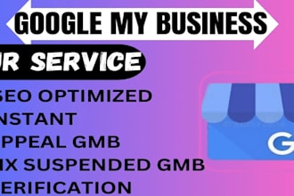 set up a verified gmb listing  , mapping , site for your businesses
