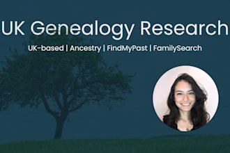 create, check or add to your family tree