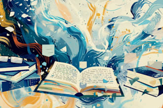 proofread works of fiction in english or portuguese